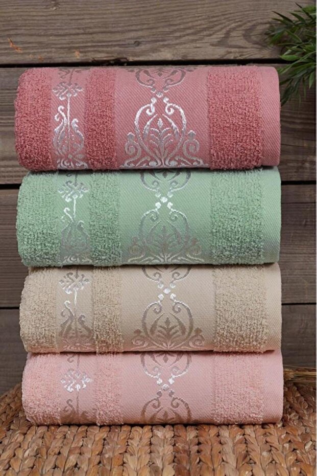 Rebeka 4 Lü Havlu - 50x90 - 4