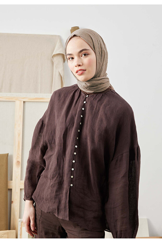 Bambu Şal Latte - 5