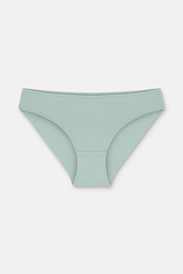 3'lü Pamuklu Basic Normal Bel Slip Külot - 2