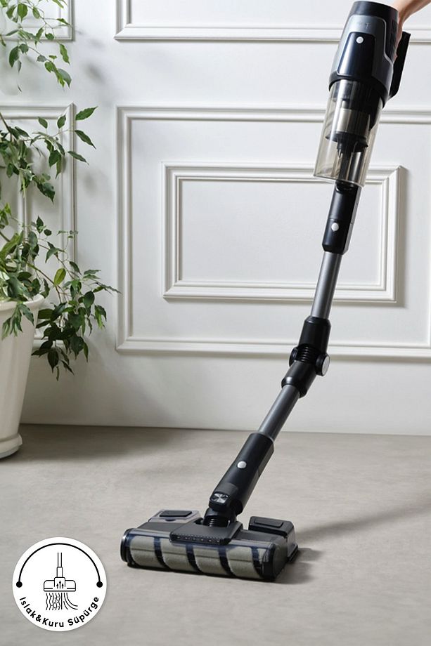 Dynamic Vacuumx 3 in 1 Kablosuz Islak / Kuru Dikey Süpürge 720 W - 1