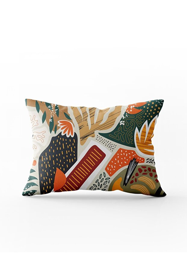 Double Sided Rectangular Throw Pillow Cover Tk2 - 2