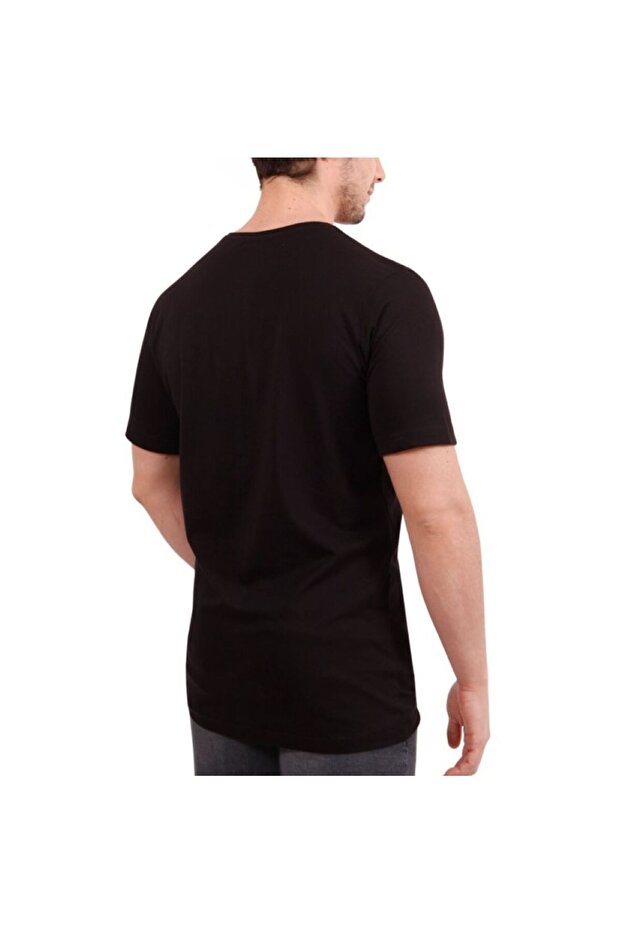 Ανδρικό μπλουζάκι καφέ - 3