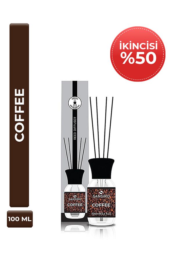 Coffee 100ml Bambu Çubuklu Ortam Kokusu - 1