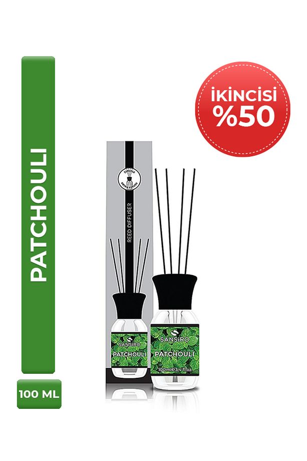 Patchouli 100ml Bambu Çubuklu Ortam Kokusu - 1