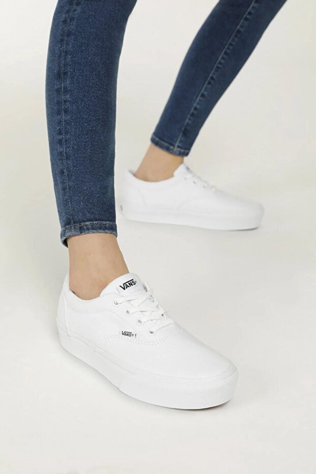 Doheny Platform Kadın Beyaz Sneaker - 1