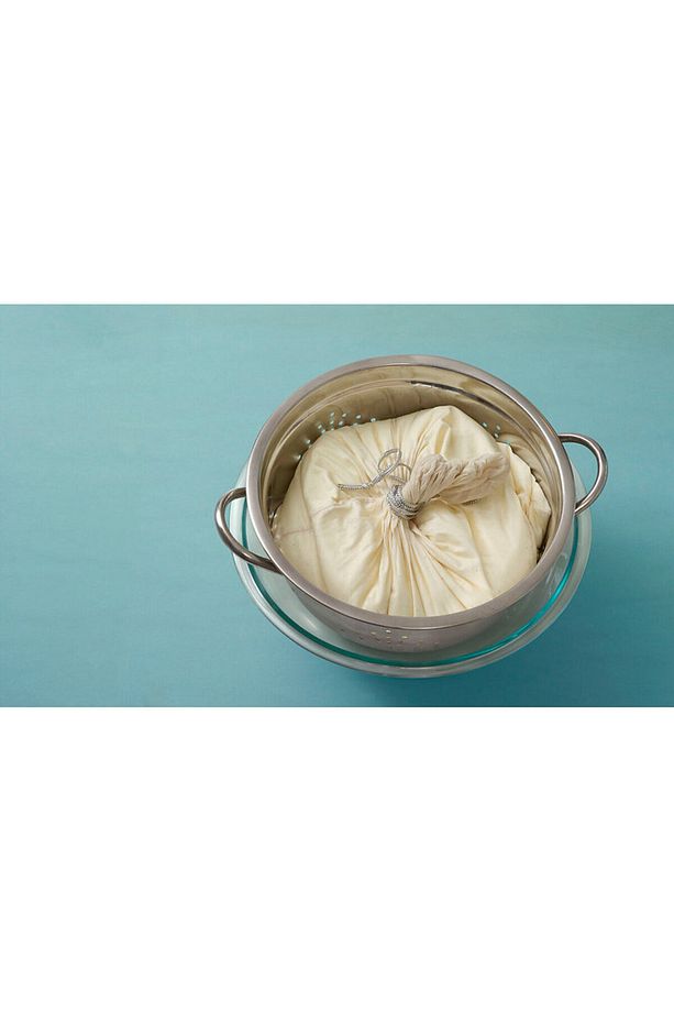 2 Adet Yoğurt Peynir Süzme Torbası Meyve Süzme Bezi %100 Pamuk Yıkanabilir 30x30 cm - 3