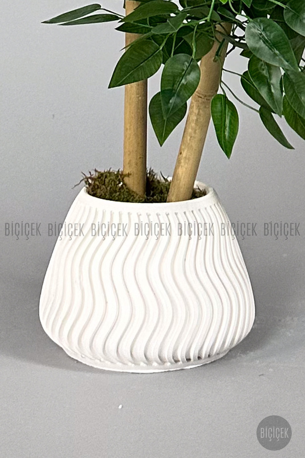 Yapay Benjamin Ağacı Bambu Gövdeli 125cm - 5