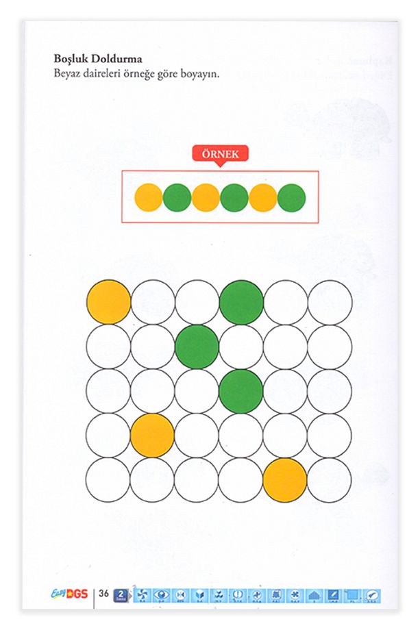 Easy Dikkati Güçlendirme Seti 6  9 Yaş B 2.Kademe - 3