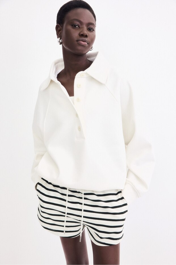 Sweatshirt Şort - 2