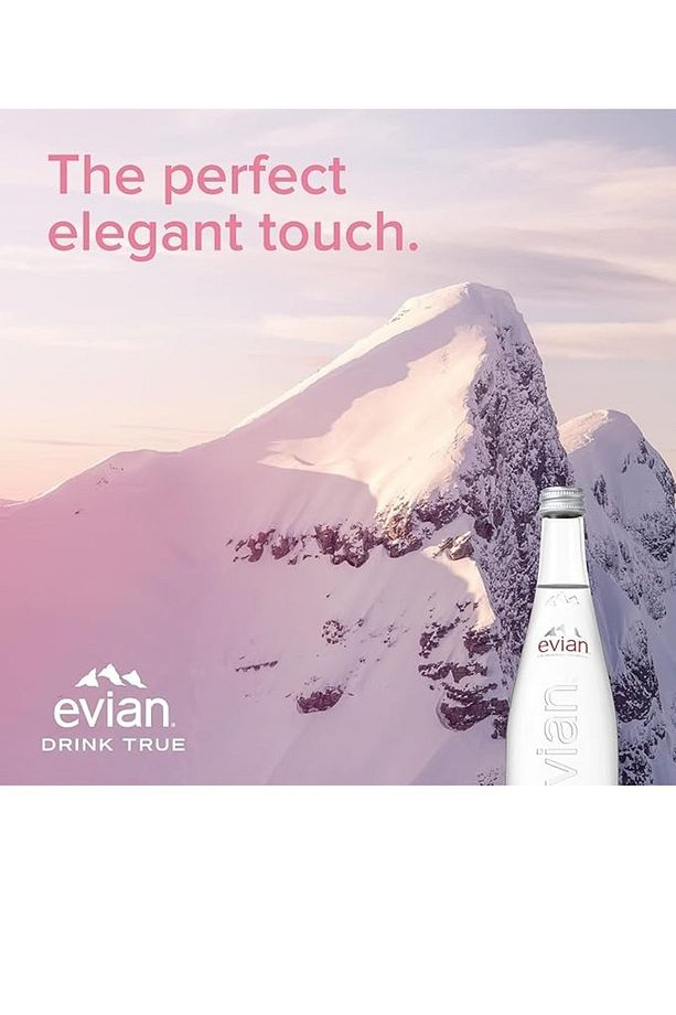 EVİAN SU CAM ŞİŞE 0,33 LT * 20 ADET - 6