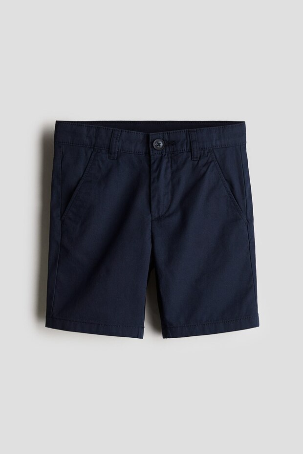 Pamuklu Chino Şort - 5