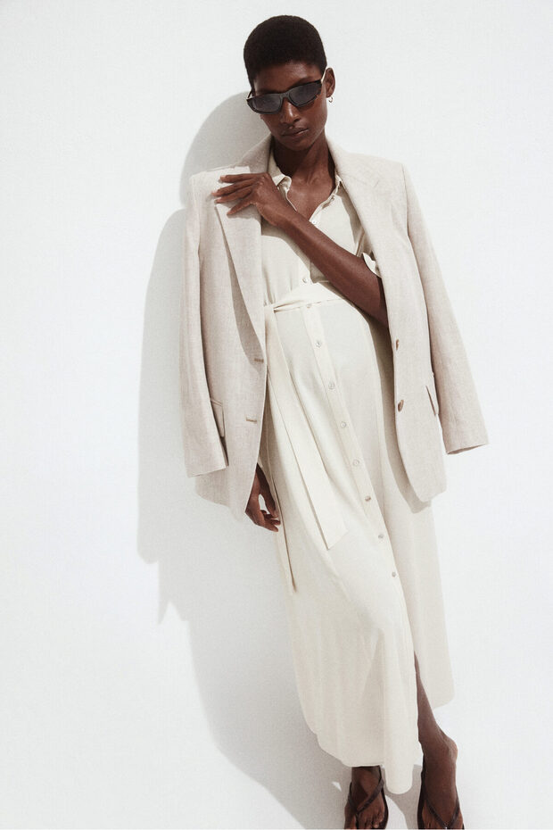 MAMA Before & After Gömlek Elbise - 1