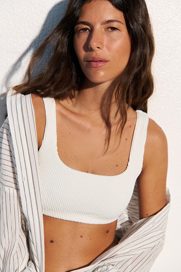 Dolgulu Bikini Üstü - 2