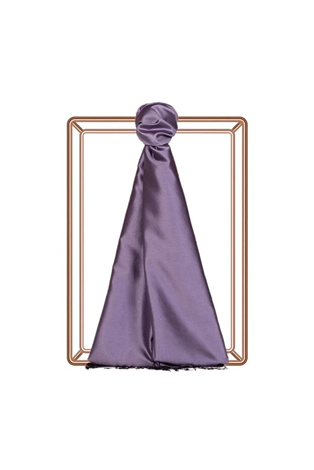 Double-Sided Silk Shawl - Oya Flower