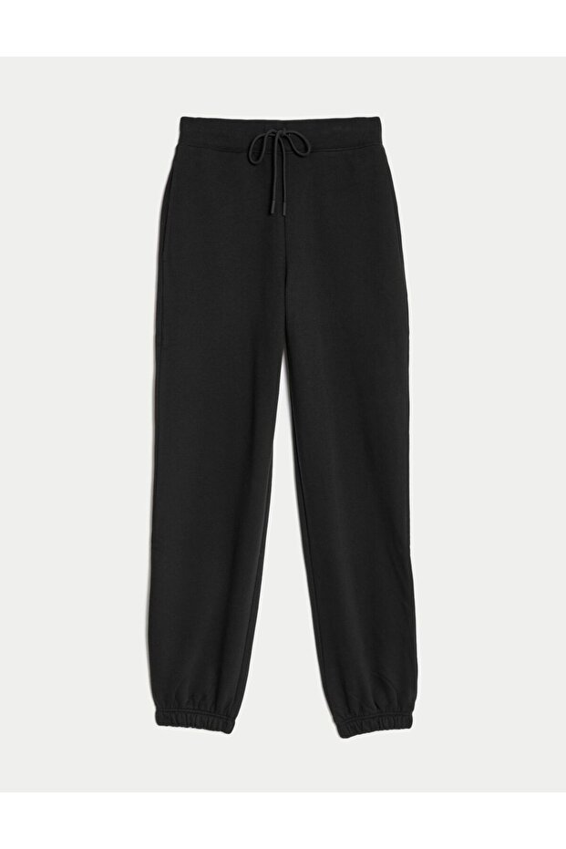 Regular Fit Yüksek Bel Jogger Eşofman Altı - 5