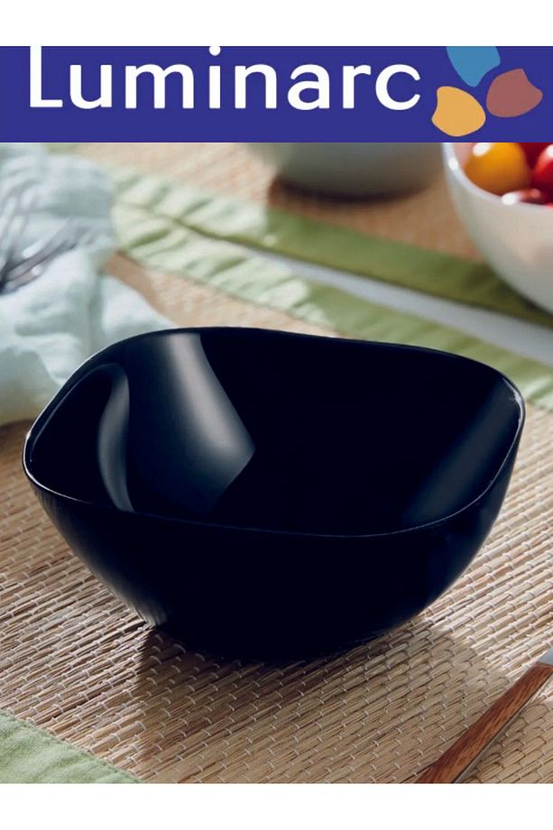Carine Noir 25 Parça 6 Kişilik Siyah Yemek Takımı.(SERVİS-YEMEK-TATLI-ÇORBA-SALATA) Madame Luda. - 2