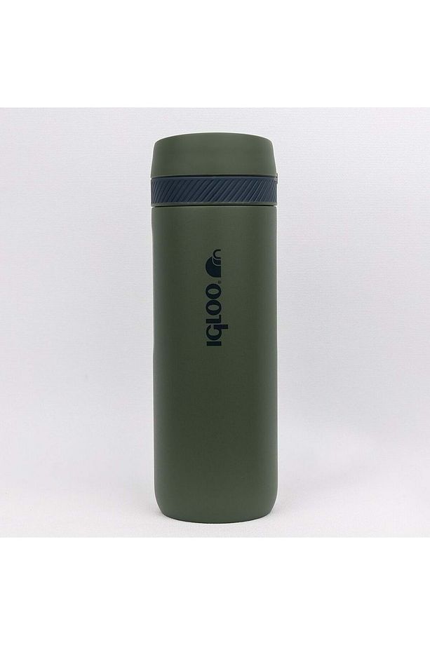 Squid Termos 600ml Kilitli Kapak Matara HAKİ - 5