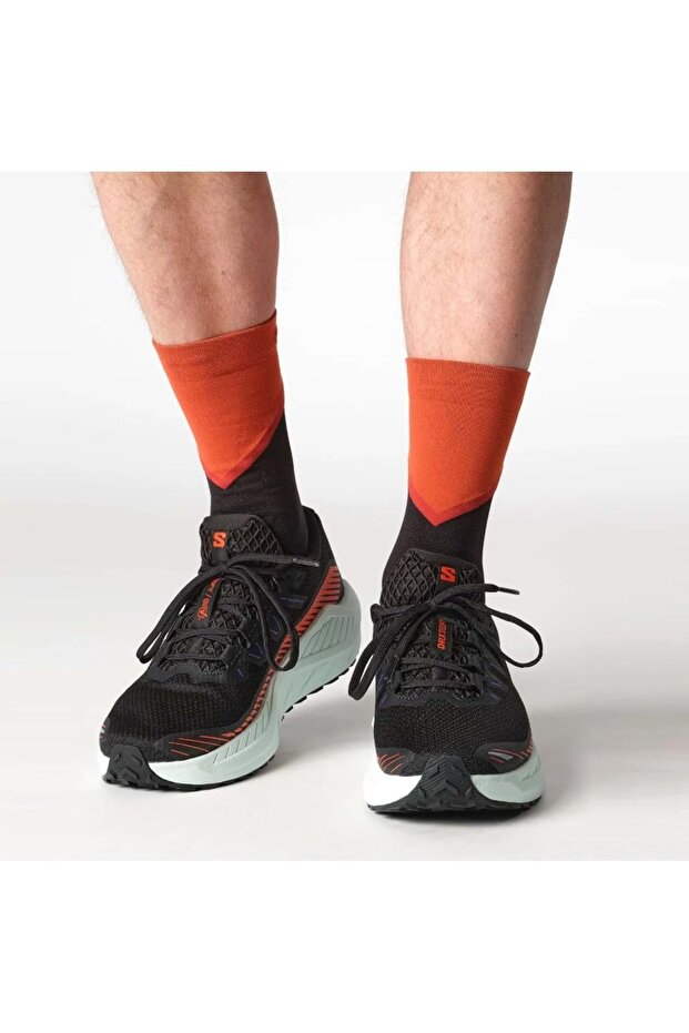 Drx Defy Grvl Patika Koşu Ayakkabısı Unisex Spor Ayakkabı SİYAH-KIRMIZI - 3