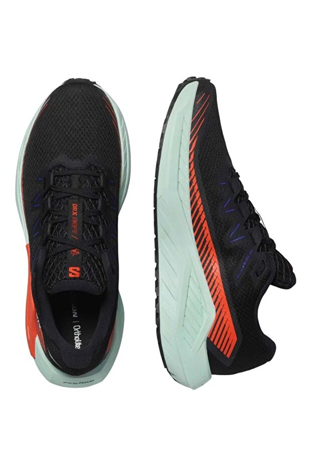 Drx Defy Grvl Patika Koşu Ayakkabısı Unisex Spor Ayakkabı SİYAH-KIRMIZI - 7