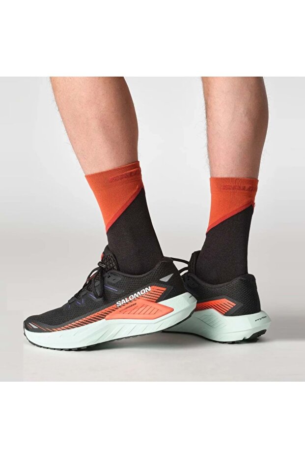 Drx Defy Grvl Patika Koşu Ayakkabısı Unisex Spor Ayakkabı SİYAH-KIRMIZI - 2