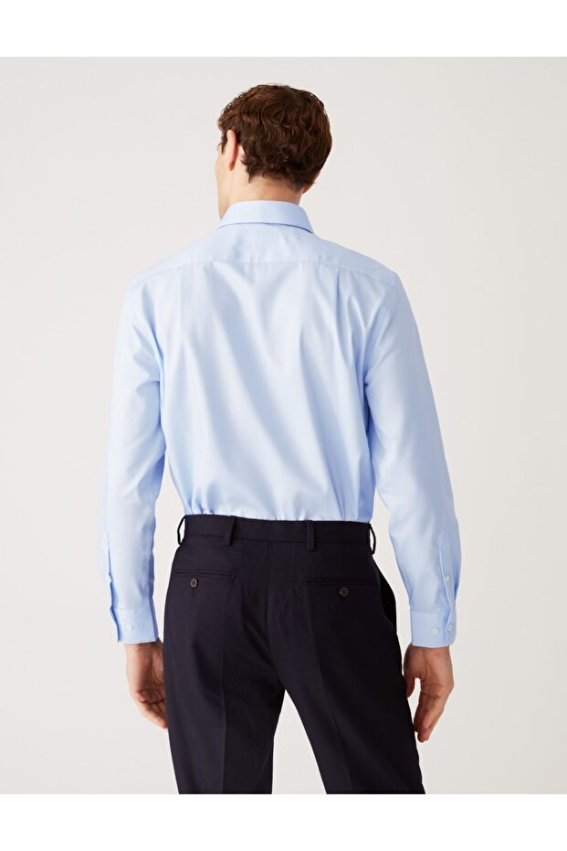 Saf Pamuklu Regular Fit Gömlek - 5