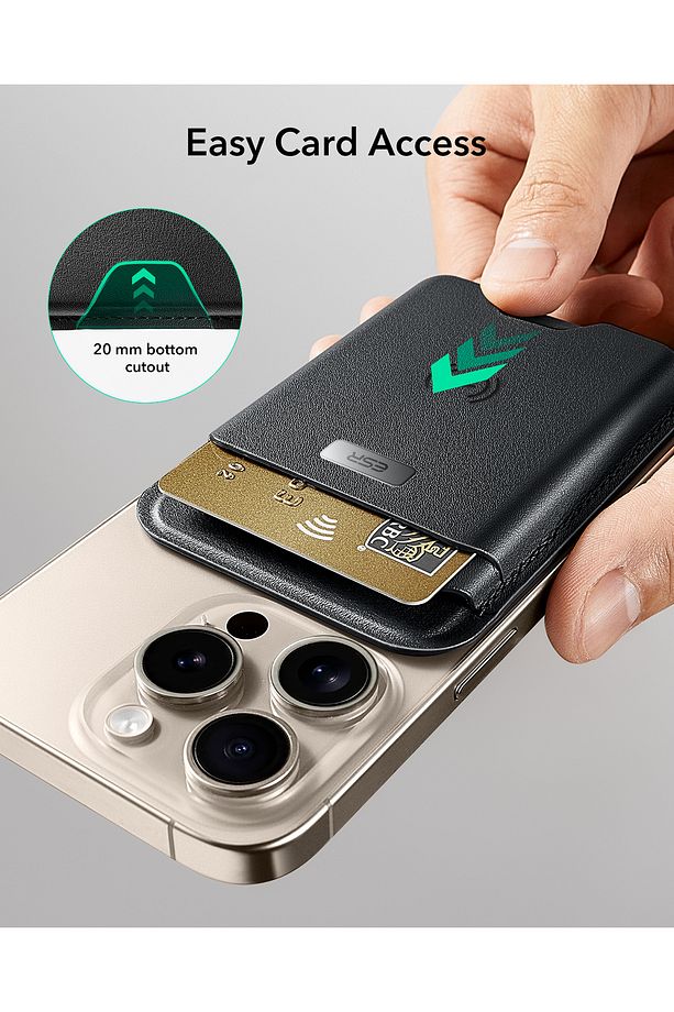 Classic Geo Magsafe Wallet Boost Find My Lisanslı Cüzdan - 4