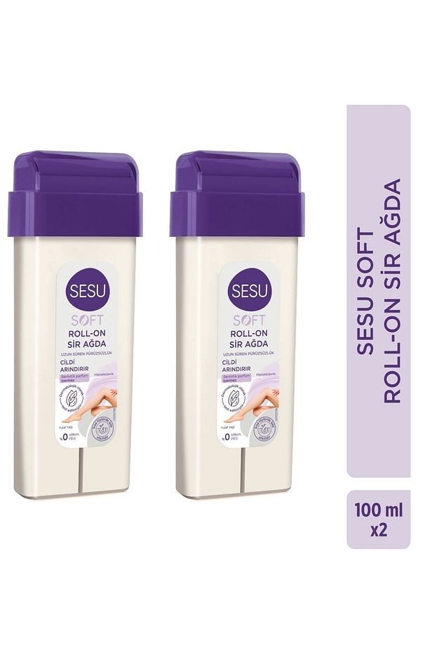Soft Roll-on Sir Ağda Normal Ciltler 100 ml X 2 Adet - 1