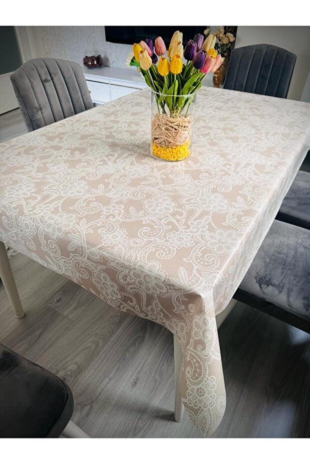 TABLE COVER 1stCLASS PVC WIPEABLE WASHABLE - 3