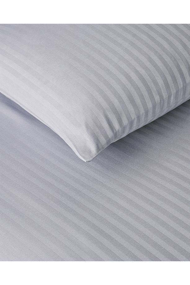 Crystal Ipeksi Twill Tek Kişilik Nevresim Takımı Mavi - 4