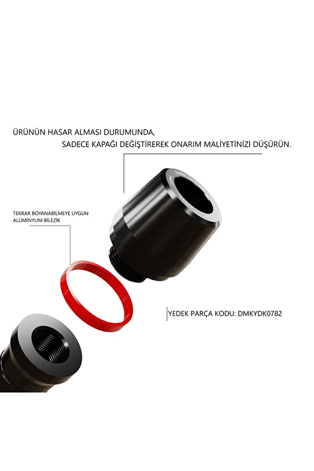 - CB 650R / CBR 650R E CLUTCH KORUMA ( PROTECTOR FRAME SLIDER ) (GÜMÜŞ) - 2