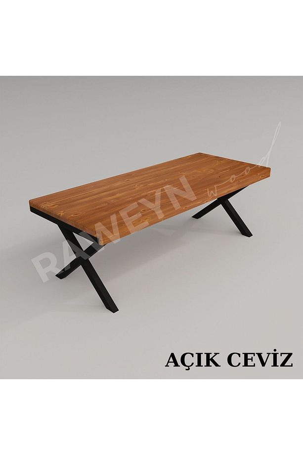 Raweyn Masif Ahşap Mutfak Masa Takımı - 3