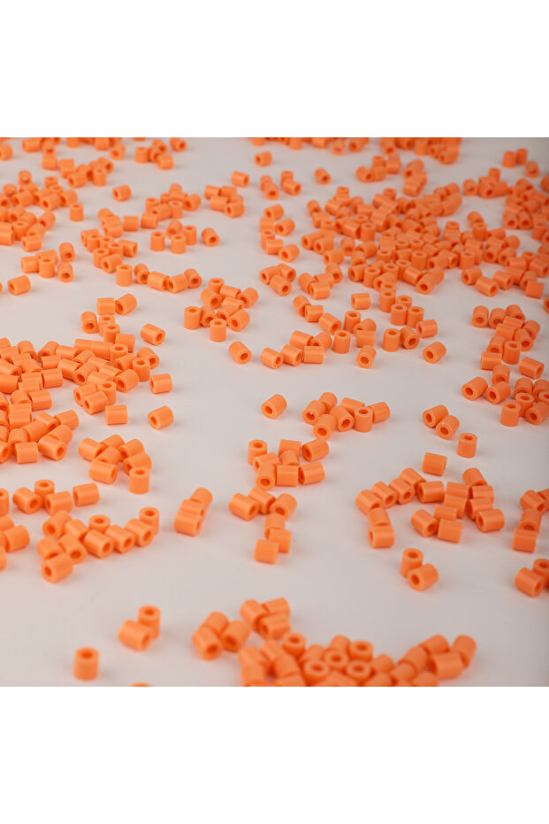 3000 قطعة من خرز ميدي برتقالي اللون | خرز مناسب لخوارزميات وطريقة التفكير البرمجية - 3