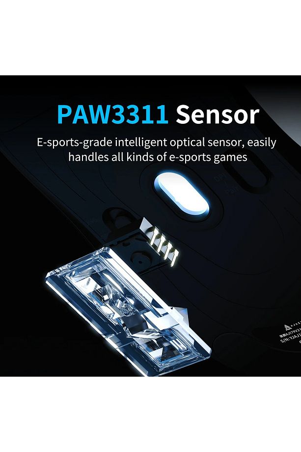 Aj179v2 3 Modlu(KABLOLU-WİRELESS-BLUETOOTH) 1000hz 12.000 Dpı-paw 3311 Optik Sensör Gaming Mouse - 8