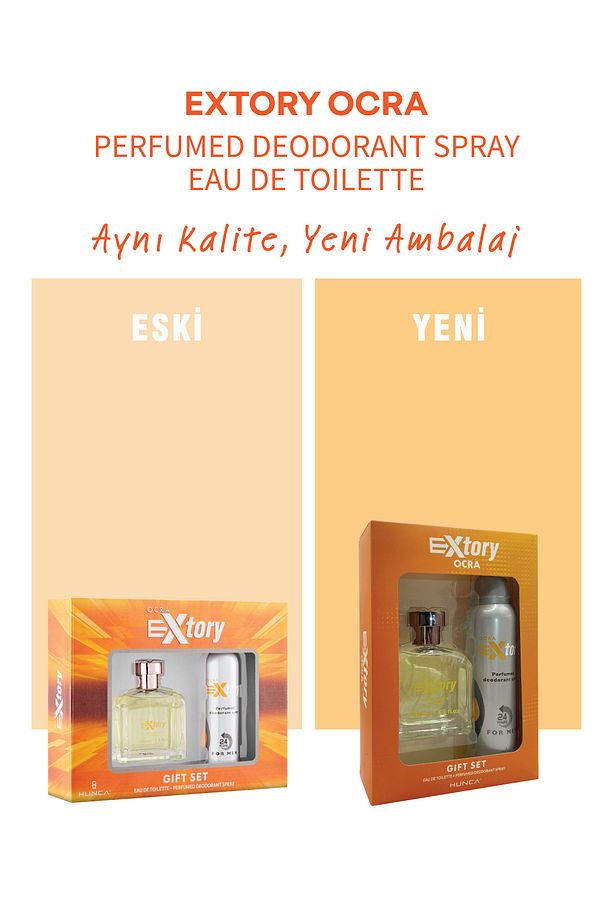 Ocra Erkek Parfüm Seti ( Edt 100 ml Parfüm 150 ml Deodorant ) - 2