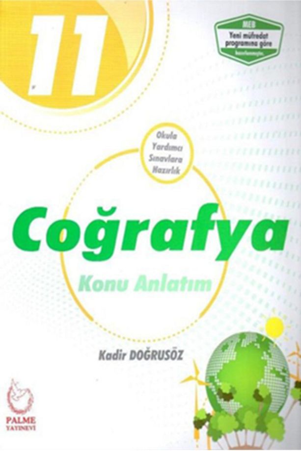 11. Sınıf Coğrafya Konu Anlatımlı Palme Lise (Kitapsenin'e Özel Güncel Baskıdır) - 1