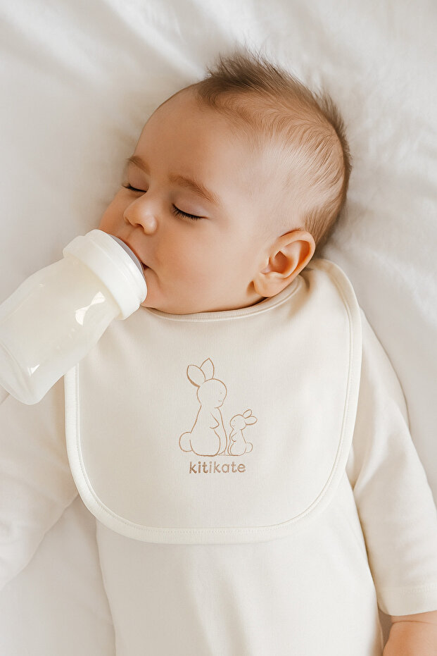 Organik New Basic 2'li Önlük Ekru - 1