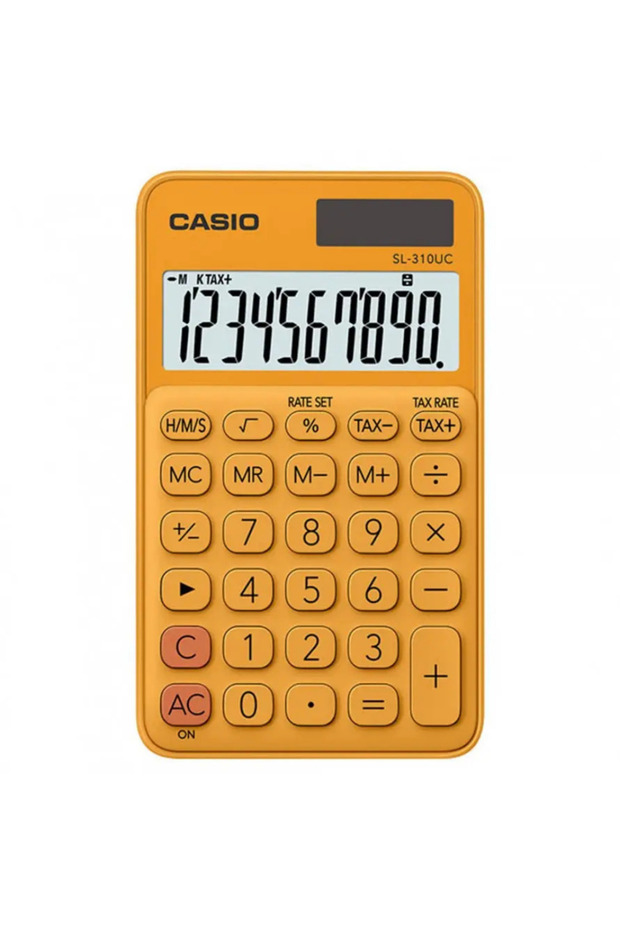 Sl-310uc-rg Cep Tipi 10 Hane Turuncu Hesap Makinesi - 4