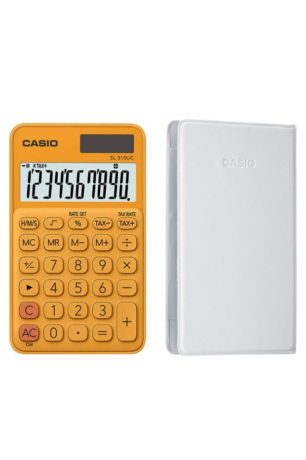 Sl-310uc-rg Cep Tipi 10 Hane Turuncu Hesap Makinesi - 3