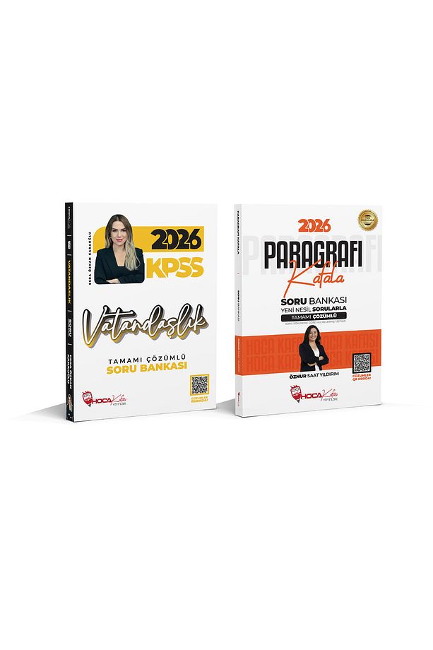 2026 KPSS Vatandaşlık Soru-Paragrafı Kafala Soru 2 Li Set - 1
