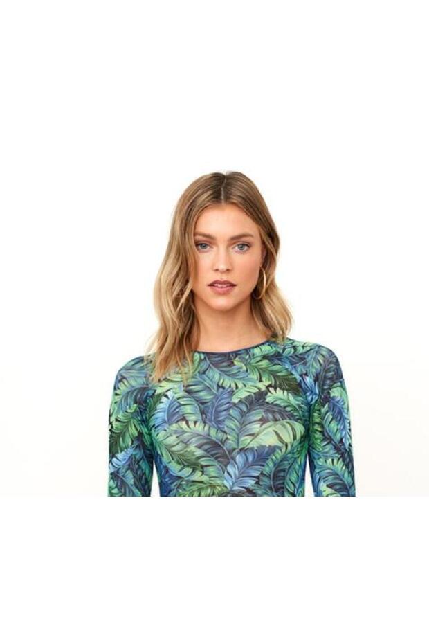 Uzun Kol Bikini Üstü - 1