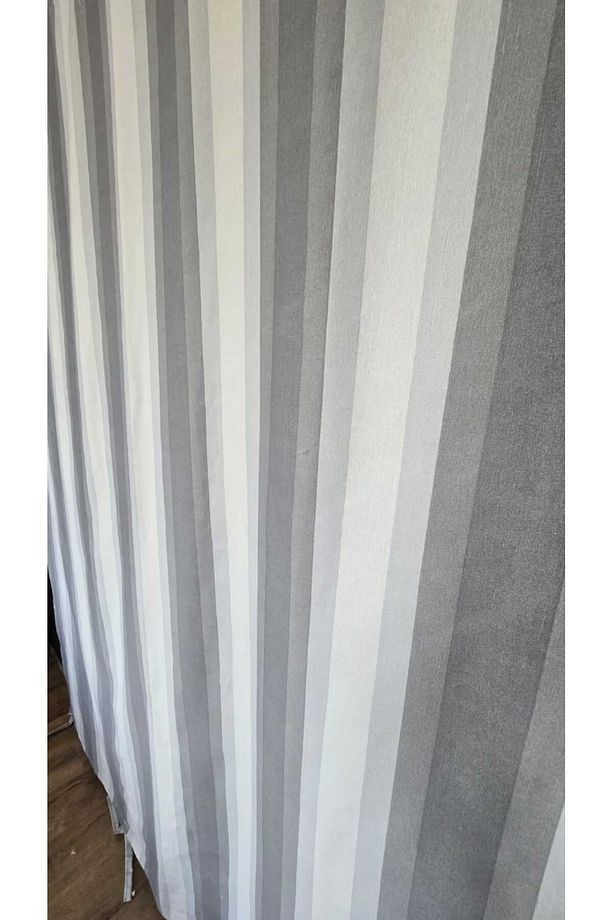 Balkon Perdesi Lüks 1.Sınıf Branda Kumaş EnxBoy Yağmur Geçirmez Kalın Bağcık Düğmeli Balkon Brandası - 4