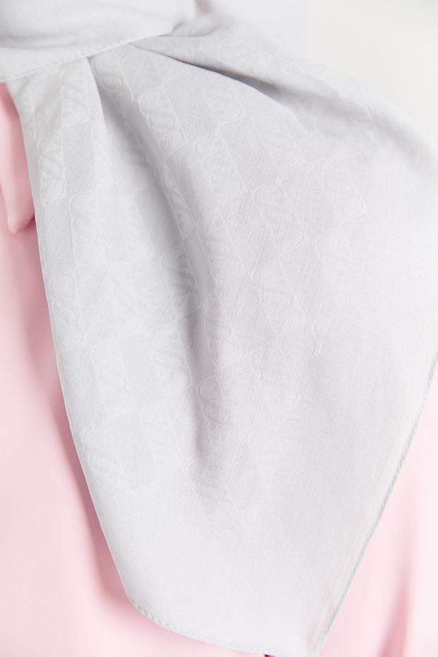 SS Logolu Monogram Eşarp - 7