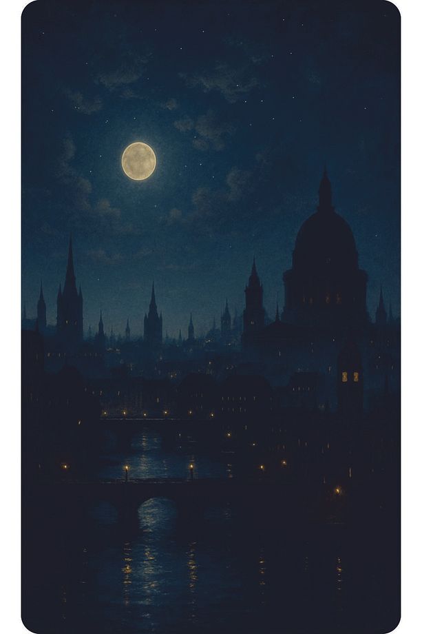 GECE MANZARASI AHŞAP PUZZLE 500 PARÇA 50 X 30 TABLO OLARAK DUVARA ASILABİLİR. - 1