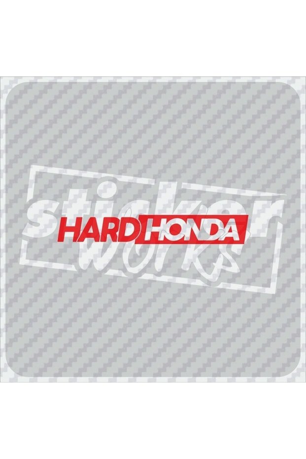 Hard Honda Sticker