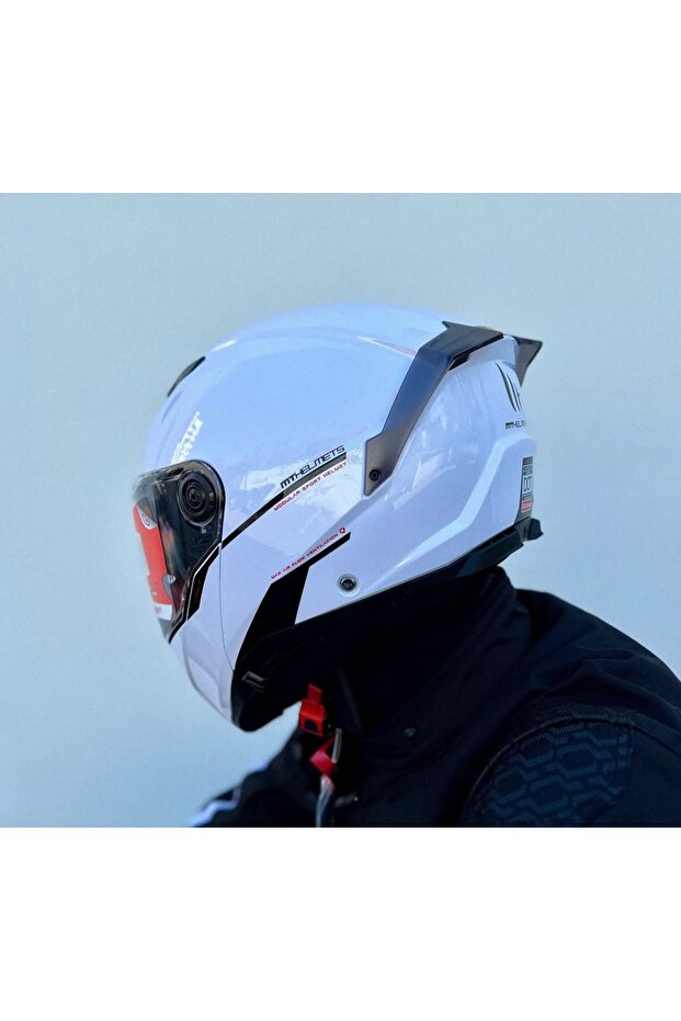 Helmets Atom 2 Sv solid çene açılır kask - 7