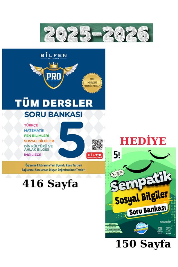 5. Sınıf Tüm Dersler Soru Bankası - 1