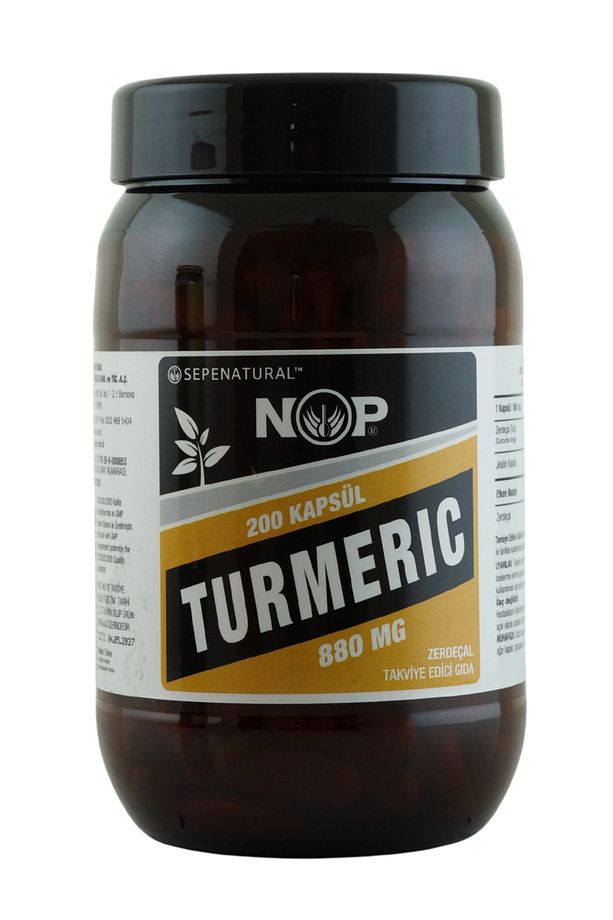 NOP Zerdeçal 200 Kapsül x 880mg Sepe Natural - 2