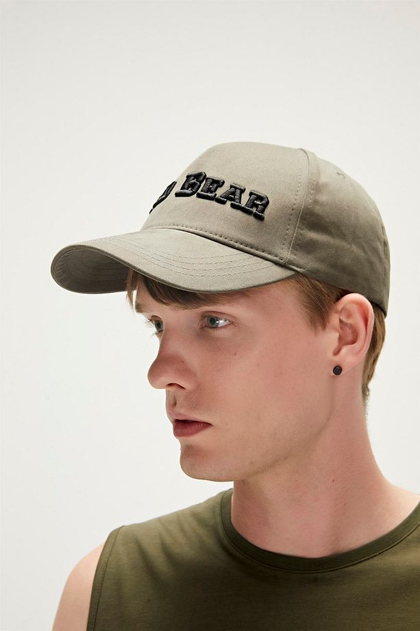 Title Cap Haki Yeşil Unisex Şapka - 1