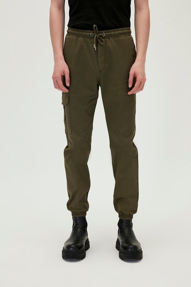 Boston Pants Khaki Green Men's Trousers Sweatpants