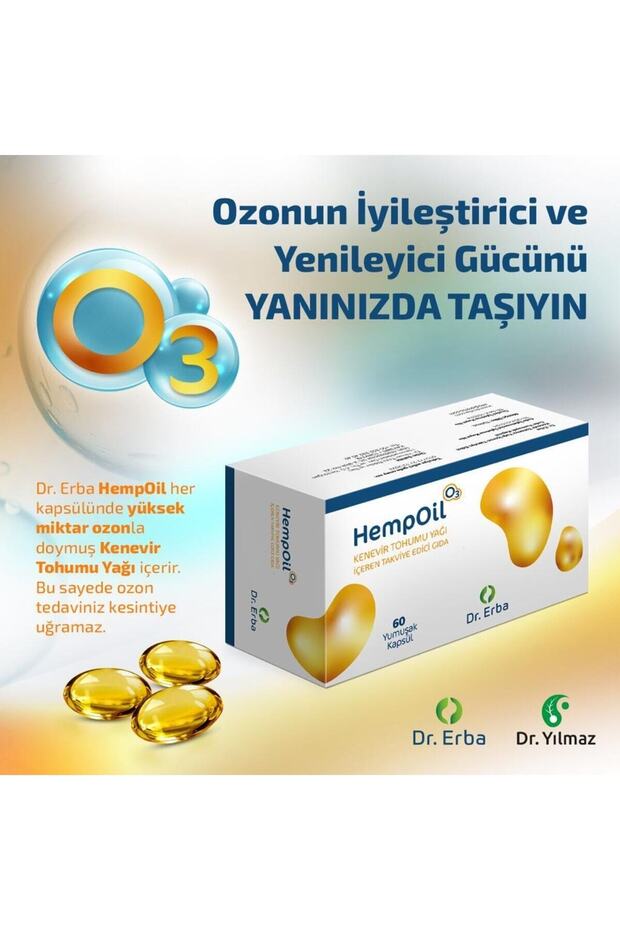 Kenevir Yağı Kapsül Ozonlu - 1